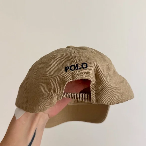 Ralph Lauren Beige Baseball Cap - Picture 2 of 3
